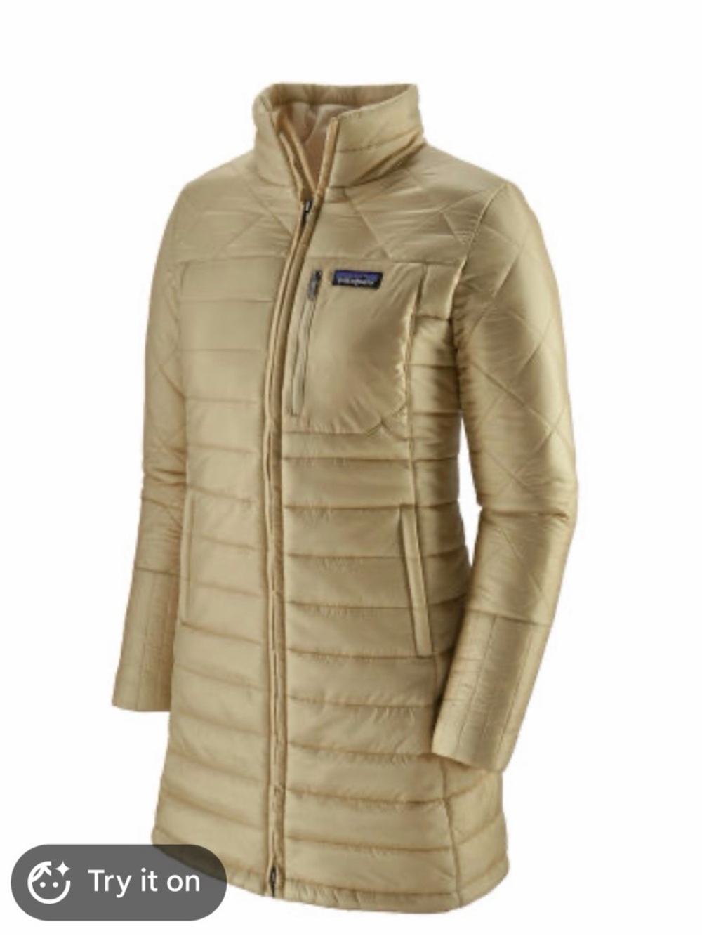 Patagonia Women's Radalie Parka - Like New - Small - Natural/Gold